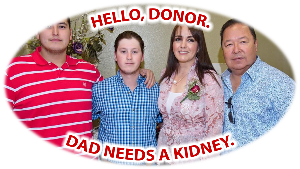 Looking for a kidney donor between the age 20 to 32